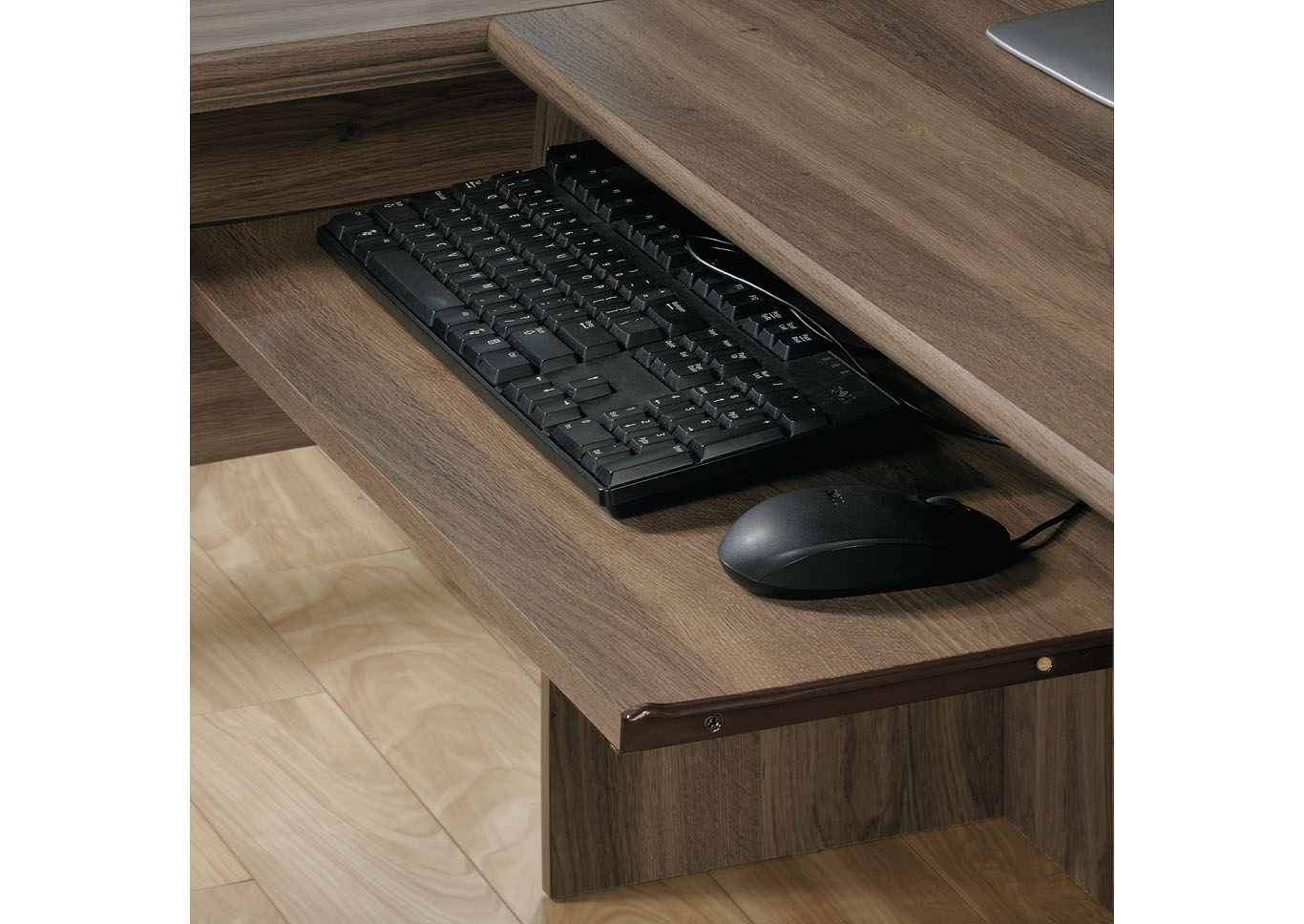 Harbor View Salt Oak Corner Computer Desk,Sauder